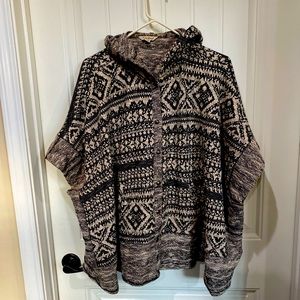 Lucky Brand ☘️Poncho, Shrug, Women’s One Size